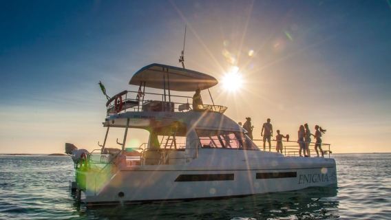 Kapstadt: 1,5-stündige Luxus-Sonnenuntergangskreuzfahrt mit Prosecco