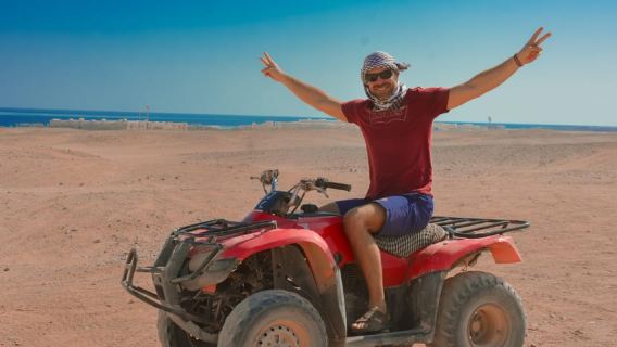 Hurghada: avventura mattutina in quad e ATV lungo il Mar Rosso