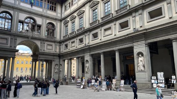 Florencia: Visita guiada para grupos pequeños a la Galería Uffizi