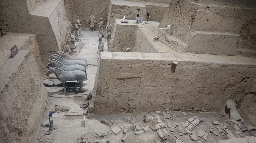 西安秦始皇帝陵博物院（兵馬俑）門票+輕奢小團人工講解【含門票丨2-12人小團丨可選場次丨資深老師講解