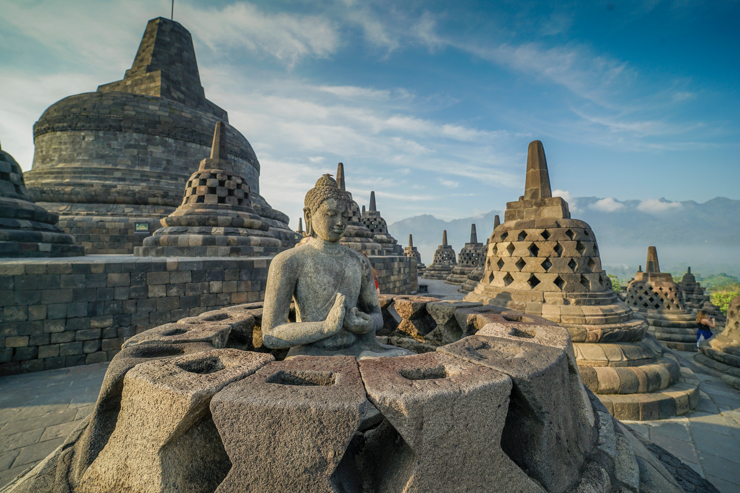 Tour al tempio di Borobudur a Yogyakarta | Escursione all'alba | Camminata fino alla cima | Esplorazione dell'aurora segreta