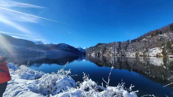 Neuschwanstein Castle + Alpsee + Oberammergau Museum in Munich, Germany