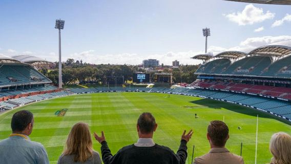 Recorrido por el estadio Adelaide Oval