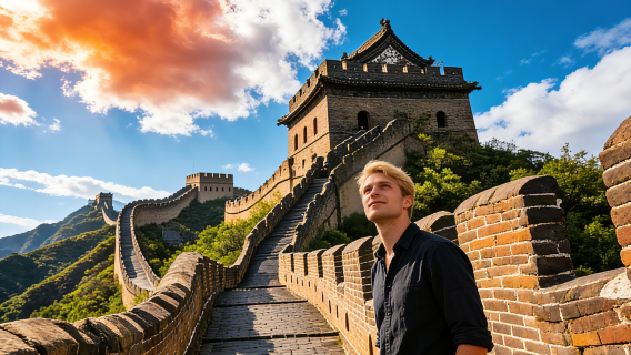 ¡Evita las colas! Visita a la Gran Muralla en grupo privado con pase VIP y entrada prioritaria