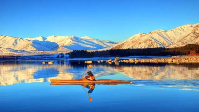 Tour 1 ngày Christchurch khứ hồi + Núi Cook + Lake Tekapo + Nhà thờ Good Shepherd + Hồ Pukaki