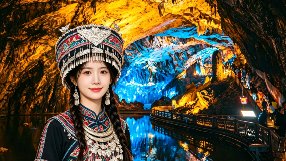 Lawatan Sehari Gua Zhijin, Bijie [Promosi Terhad Masa! 10 Gua Ajaib Teratas di China #Alami Kekuatan Alam Semula Jadi]