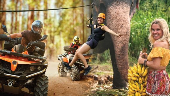Phuket Flying Hanuman Ziplining im Dschungel