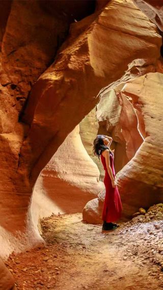 1-day tour to Ganquan canyon [round-trip shuttle bus from Xi'an] with optional premium small group