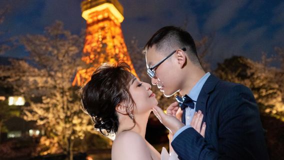 Tokyo Full-Day Pre-Wedding Photoshoot | Heart Art Photo