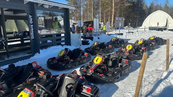 Rovaniemi: Ice Karting Experience