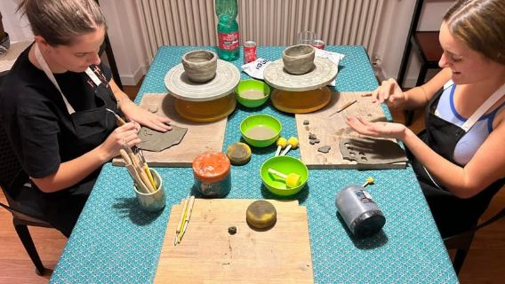 Food Italian Tastings & Pottery Workshop