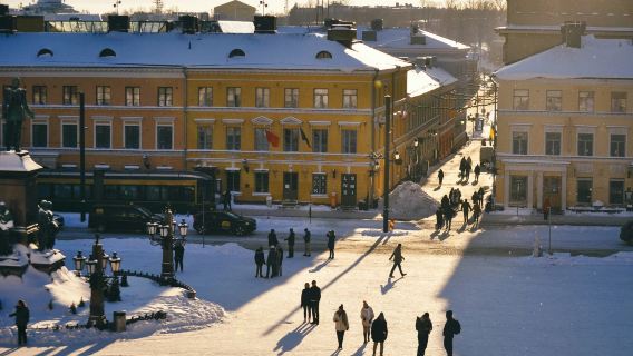Helsinki city sightseeing and Suomenlinna guided tour with a professional English-speaking guide