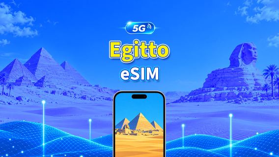 Egitto 5G eSIM | 3 reti | Compatibile con AI e TikTok | Pacchetto dati giornaliero/totale | 1–30 giorni | Fatturazione 24 ore | Codice QR