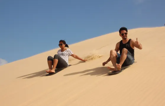 史蒂芬斯港安娜灣四驅車+滑沙體驗之旅Port Stephens Anna Bay