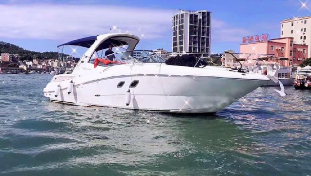 【惠州遊艇出海】惠州雙月灣31尺運動版小遊艇包船出海