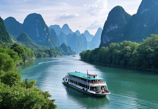 Li River 4 Star Cruise from Guilin to Yangshuo Day Tour + Lunch +Pickup