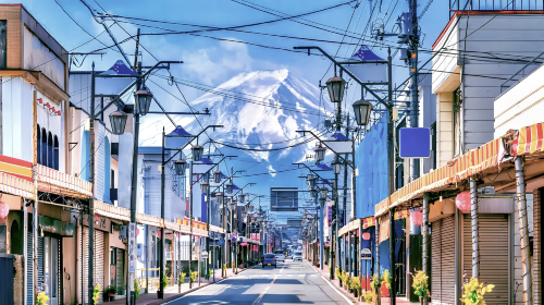 日本東京富士山一日遊【可選9人精品團/酒店上門接送|中文服務|新倉山淺間公園/河口湖大石公園/日川時計店/忍野八海】