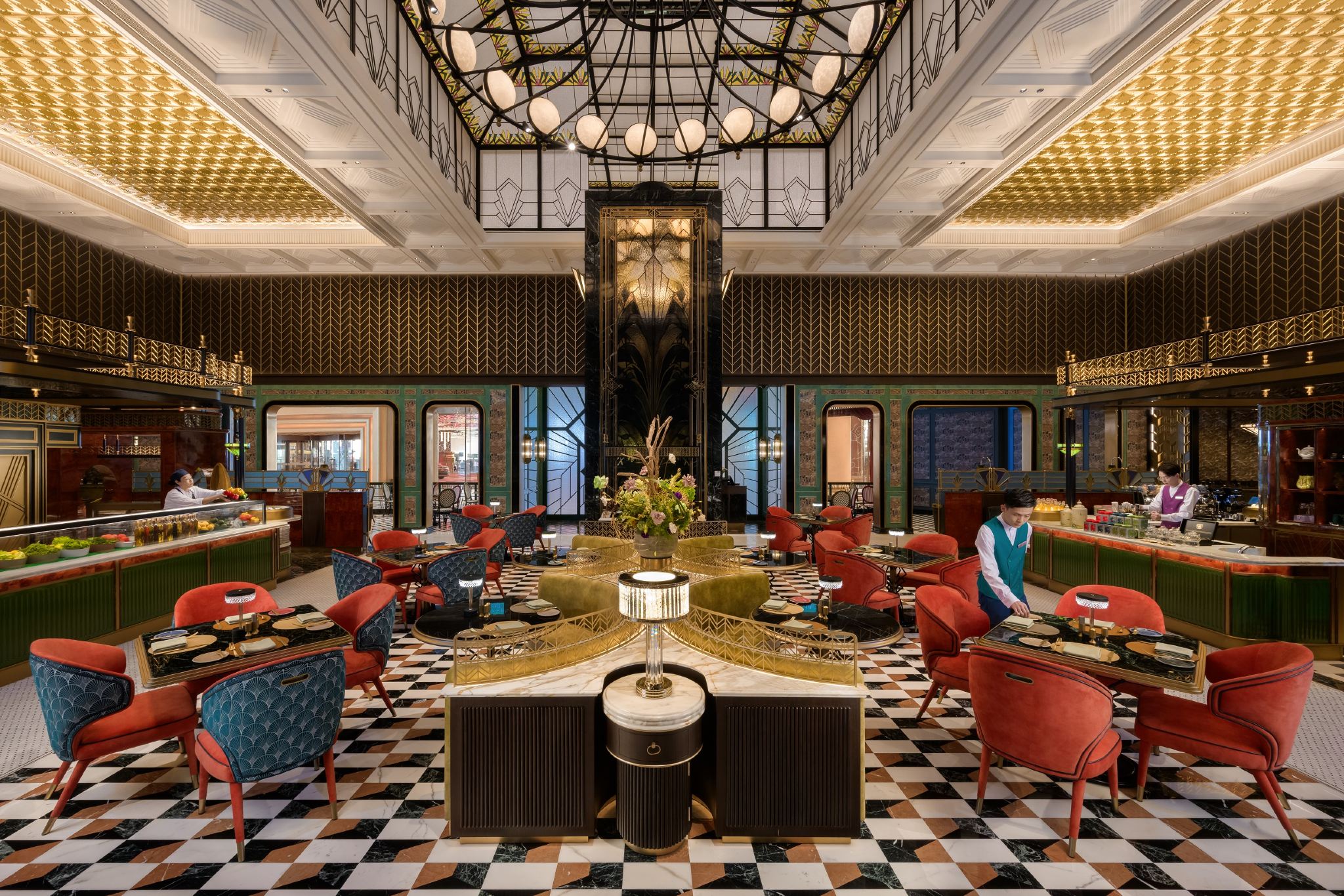 Macau Studio City "GALA" Restaurant - Raffinierter moderner Afternoon Tea für zwei Personen