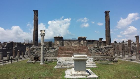 From Naples: Pompeii and Vesuvius Winery Private Tour