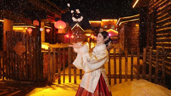 牡丹江Tripメモリー【多彩なスタイルから選択可能+エスニック風+美しく多様な衣装+ワンストップメイク・衣装・撮影サービス】