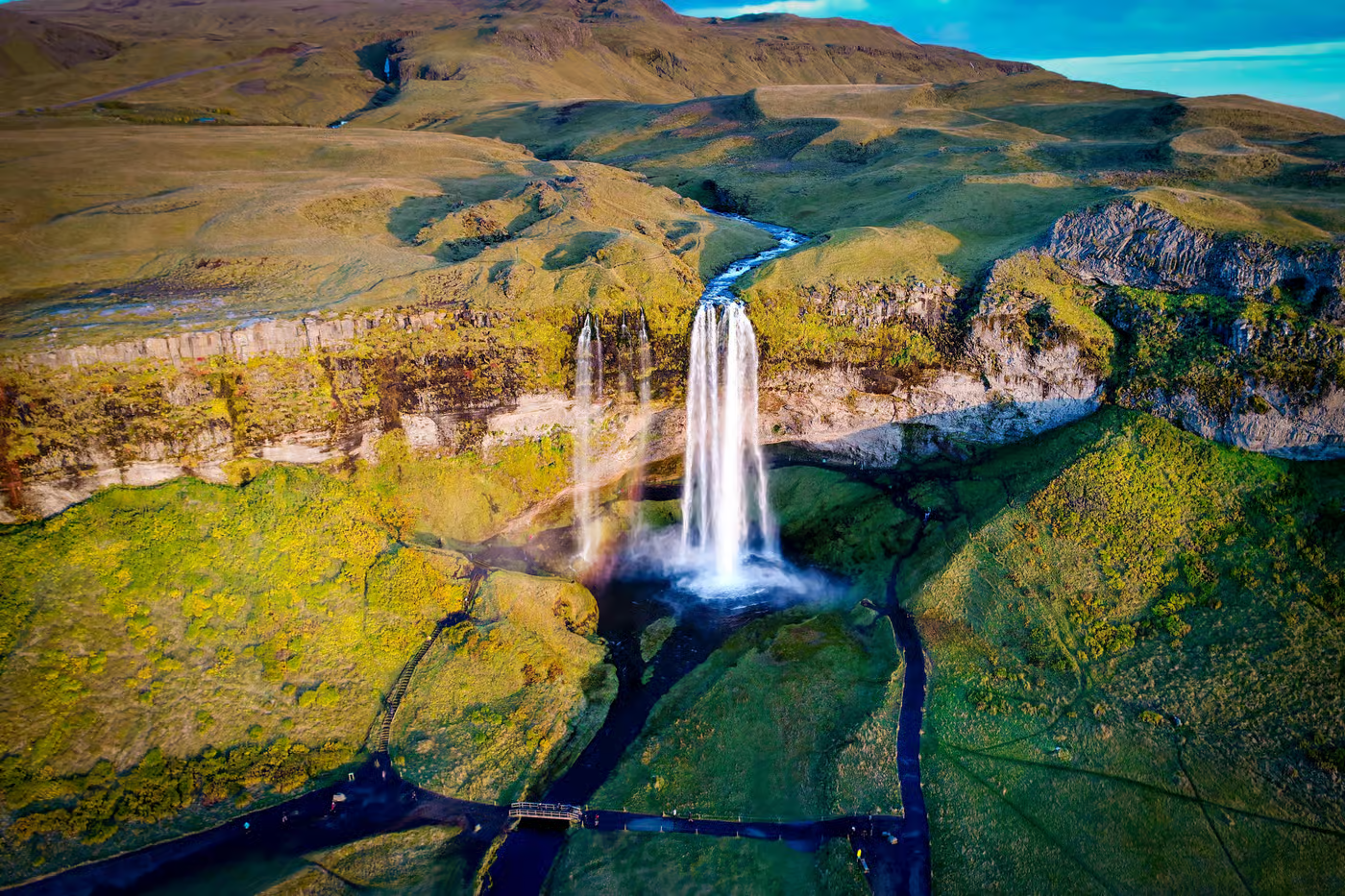 Iceland South Coast + Solheimajokull Day Tour with Reynisfjara Beach/Vik Town/Optional Small Group Transfer
