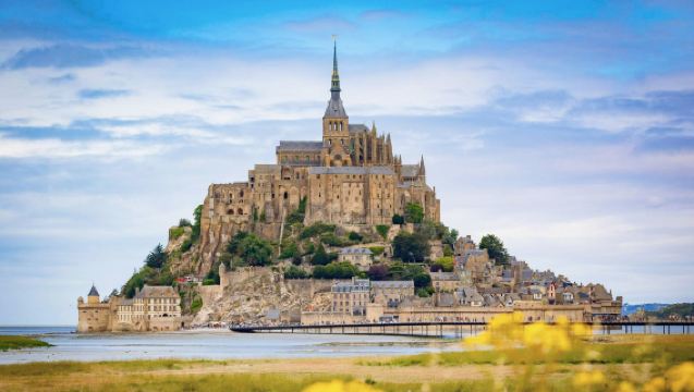 Eendaagse tour naar Mont Saint-Michel en abdij in Frankrijk | Heen- en terugreis vanuit Parijs, Chinees/Engelstalig | Optionele audiogids