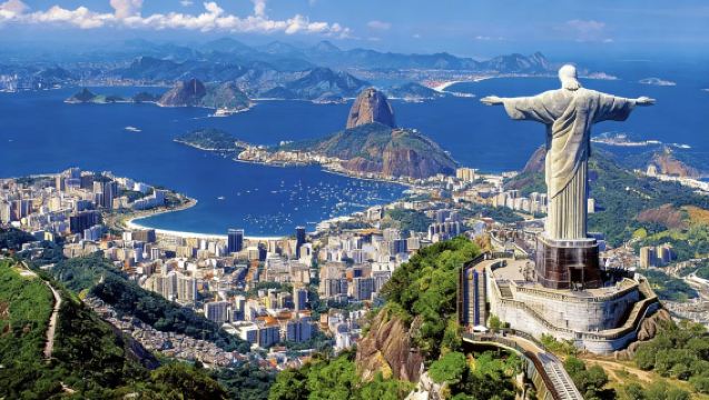 Rio de Janeiro: Christ the Redeemer + Sugarloaf Mountain + Metropolitan Cathedral + Escadaria Selarón + Stadium