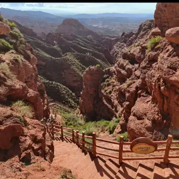 1-day tour to Pingshan Lake Grand Canyon and Zhangye colorful