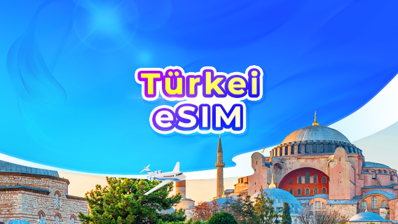 Türkei 5G eSIM | TikTok & ChatGPT verfügbar | Tagespaket/Datenpaket | 24-Stunden-Abrechnung | QR-Code