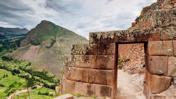 Dagsrejse fra Cusco i Peru til Den Hellige Dal + Pisac + Ollantaytambo + Moray Terrasser