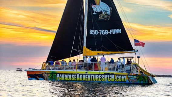 Panama City Beach: Sunset Sail on the Privateer Catamaran