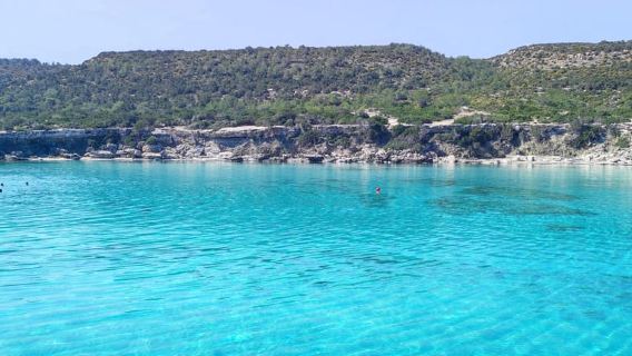 Pafos,Blue Lagoon,Latchi,day trip, coach boat+waterslide.