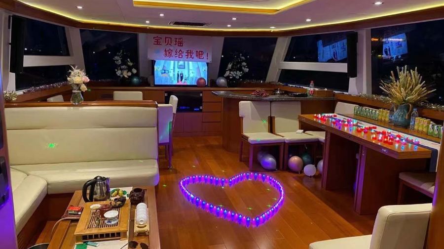 遼寧大連東港遊艇碼頭◆41尺/46尺豪華帆船◆豪華遊艇包船出海體驗【多種船型自由選擇◆親子團建出遊優選】