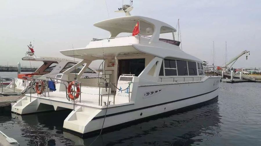 遼寧大連東港遊艇碼頭◆41尺/46尺豪華帆船◆豪華遊艇包船出海體驗【多種船型自由選擇◆親子團建出遊優選】