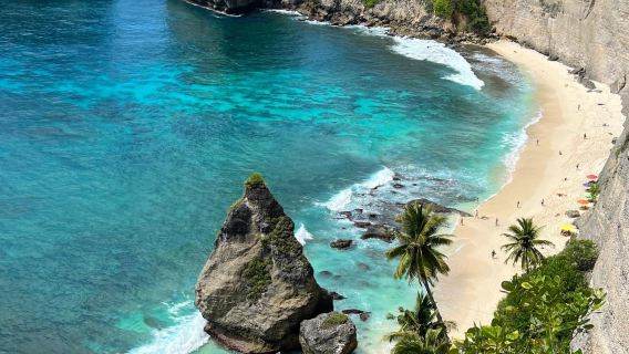 ทัวร์ 1 วันเกาะนูซา ปนีดา: บริการรถรับส่งจากโรงแรม ทัวร์เต็มวัน - เส้นทางฝั่งตะวันตก & เส้นทางตะวันออก-ตะวันตก & ดำน้ำตื้น