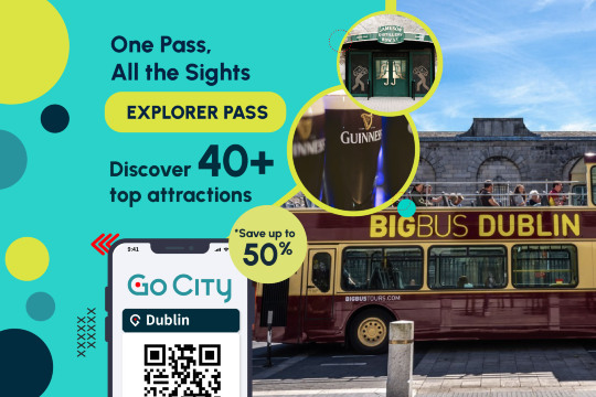 Go City Tiket Pilihan Dublin [Resmi Dikelola Sendiri/Mencakup 30+ Atraksi Populer/Pameran Bir Guinne