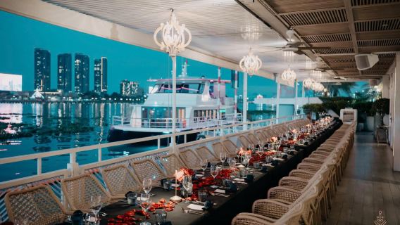 Trải nghiệm ẩm thực đẳng cấp bên bờ sông Sài Gòn tại ROS Yacht Club