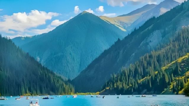 Almaty Private Chartered Tour | Charyn Canyon + Kolsai Lakes, Crossing Earth's Cracks and Tianshan's Tears