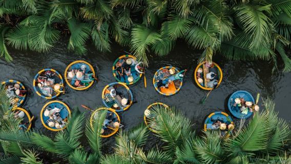 Excursion d'une journée dans la vieille ville de Hoi An et la cocoteraie du Gansu-Qinghai (départ de Da Nang)