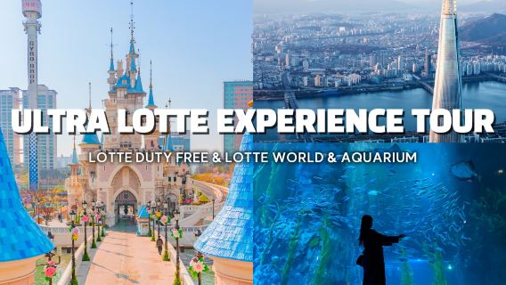 Lotte World Adventure+Lotte World Aquarium1-day Tour