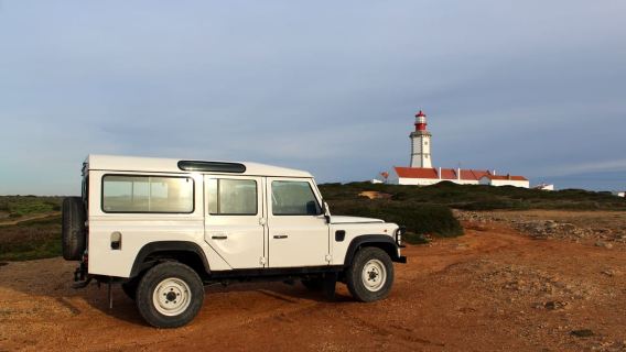 Desde Lisboa o Sesimbra: Tour en 4x4 al Cabo Espichel