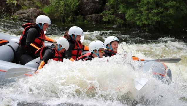 Fort William, Highlands: WHITE WATER RAFTING - River Garry