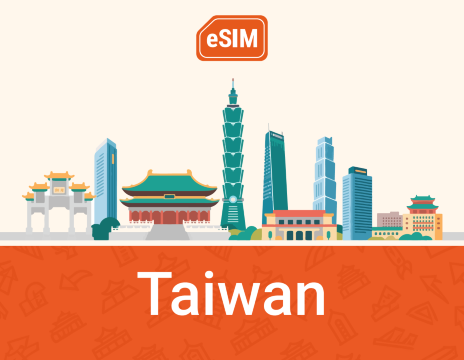eSIM 5G de Taiwán | Datos por 1–30 días | Activación desde la app | Entrega instantánea del QR