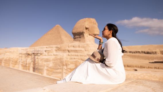 Cairo Wonders from Hurghada: Pyramids, Sphinx & Museum Tour