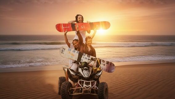 Agadir Desert Quad Bike and Sandboarding Tour