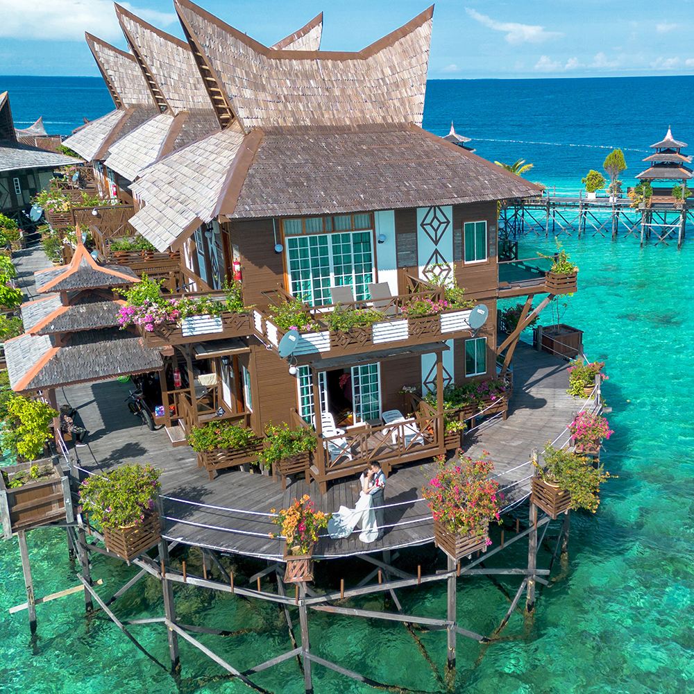 Travel Photoshoot in Semporna, Malaysia[Global Malaysia Sabah Travel Photography - Kota Kinabalu Photographer Wedding Photography Travel Photo Shoot]