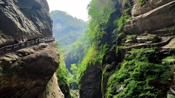 Chongqing Tour: Three Natural Bridges + Longshuixia Fissure Gorge (Private Transfers / Flexible Itinerary / English-Speaking Guide)