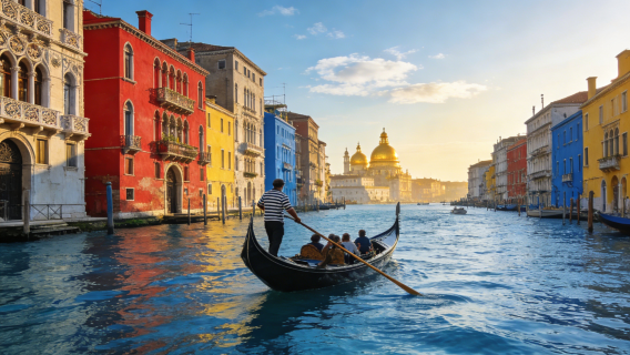 義大利威尼斯1日遊|嘆息橋+總督宮+聖馬爾谷聖殿宗主教座堂+貢多拉遊河