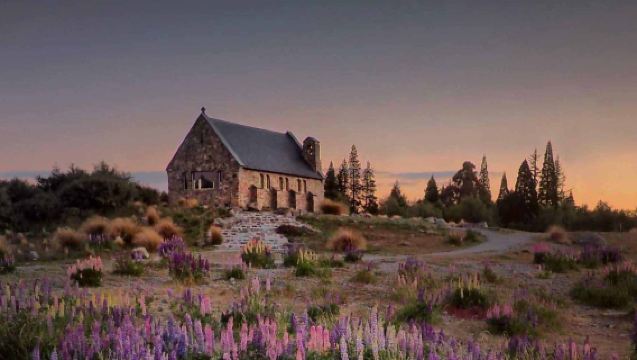 Christchurch New Zealand pergi-balik: Gunung Cook + Lake Tekapo + Gereja Good Shepherd sewaan peribadi tersuai