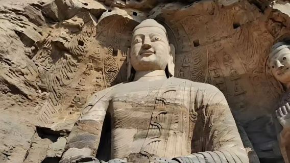 Lawatan sehari ke Gua Yungang + Pagoda Kayu Daerah Ying + Kuil Jingtu [Pengambilan di tempat & tiada beli-belah]